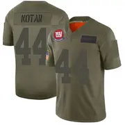 Men's Camo Limited Doug Kotar New York 2019 Salute to Service Jersey
