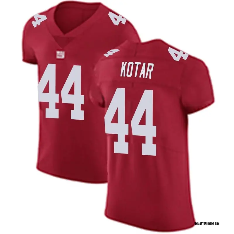 Men's Red Elite Doug Kotar New York Alternate Vapor Untouchable Jersey