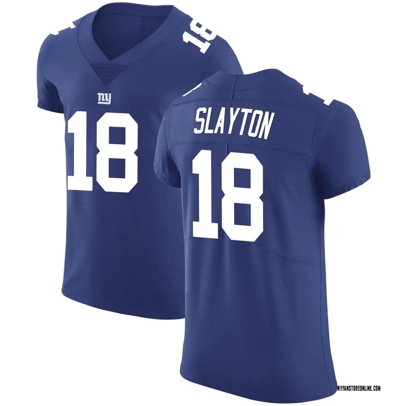 Men's Royal Elite Darius Slayton New York Team Color Vapor Untouchable Jersey