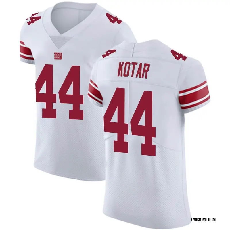Men's White Elite Doug Kotar New York Vapor Untouchable Jersey