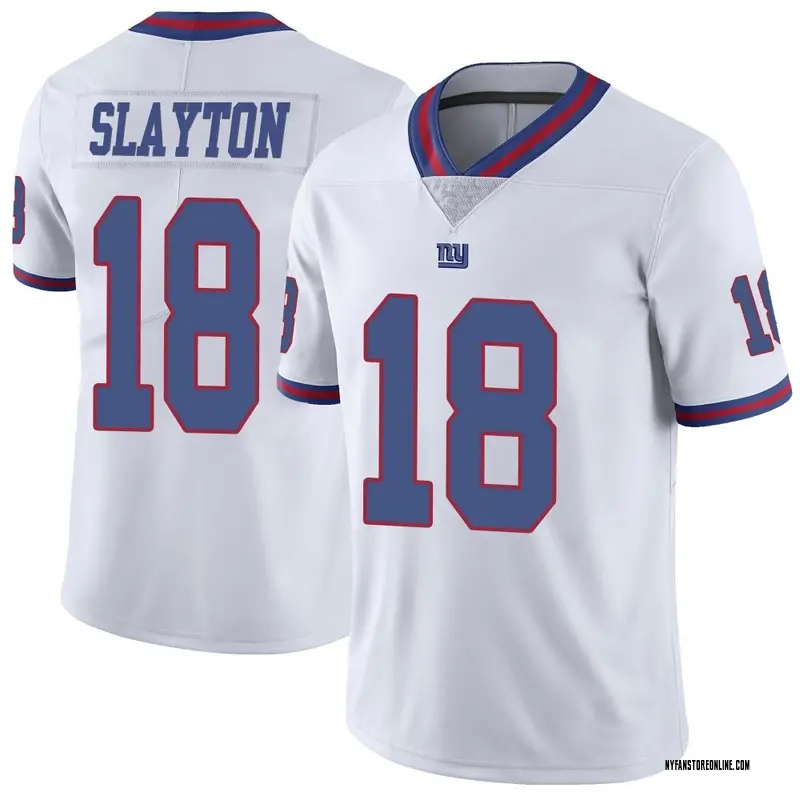 Men's White Limited Darius Slayton New York Color Rush Jersey