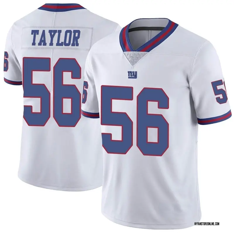 Men's White Limited Lawrence Taylor New York Color Rush Jersey
