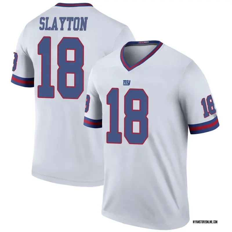 Youth White Legend Darius Slayton New York Color Rush Jersey